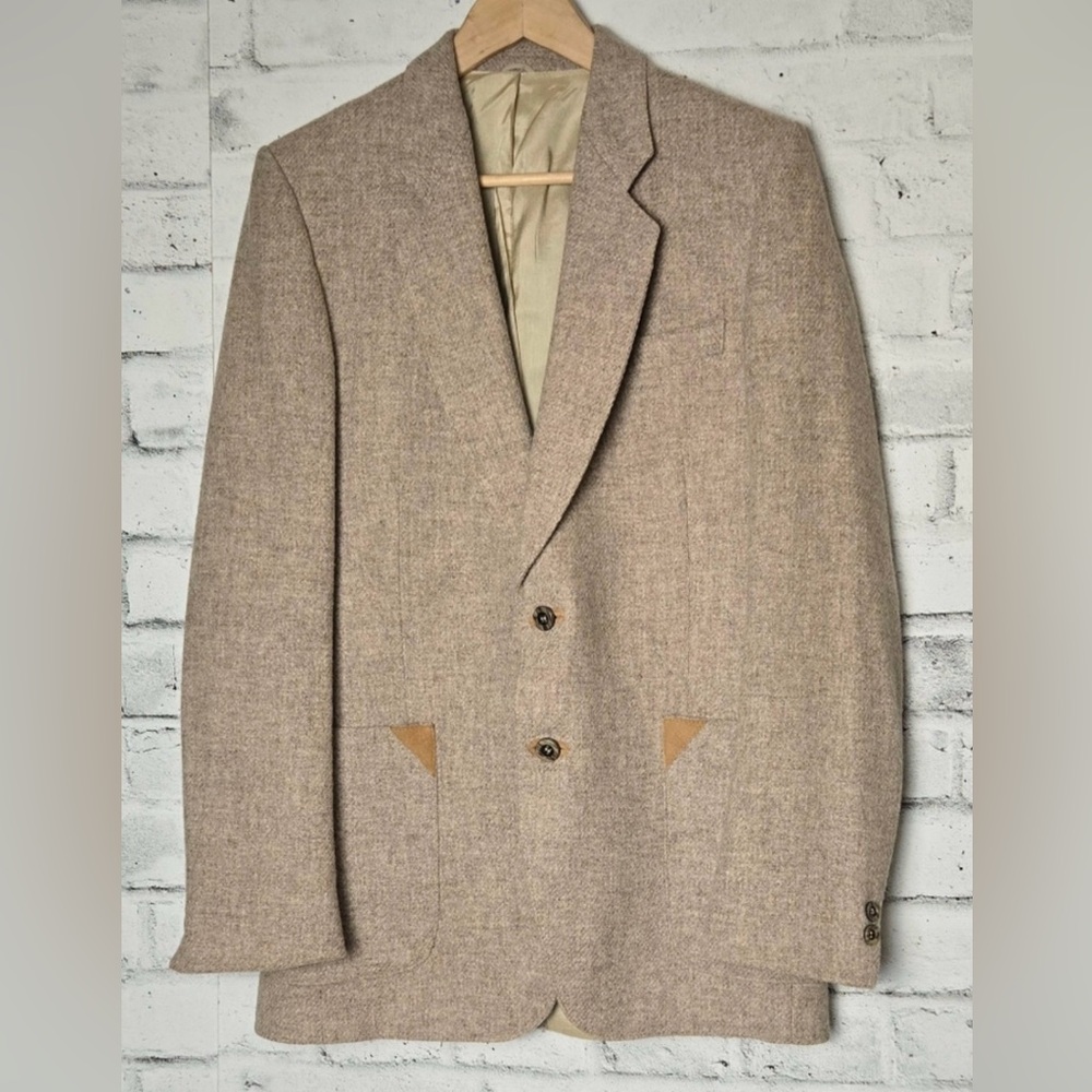 Vintage Club International Tall 100% Wool Blazer (by Tip Top Tailors)